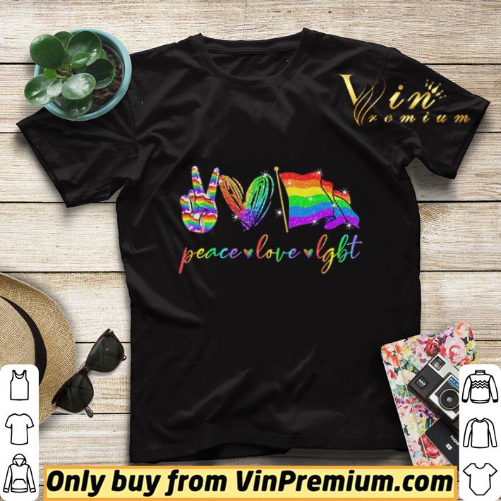 Peace Love Lgbt diamond shirt sweater bee59f45 peace love lgbt diamond shirt sweater 4 - Peace Love Lgbt diamond shirt sweater
