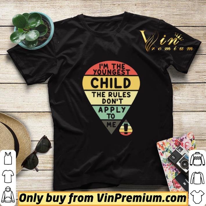 bfab6d61 i m the youngest child the rules don t apply to my guitar pick vintage shirt sweater 4 - I’m The Youngest Child The Rules Don’t Apply To My guitar pick vintage shirt sweater