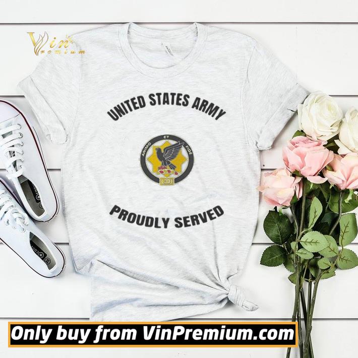 ce6d1ff6 animo et fide logo united states army proudly served shirt sweater 4 - Animo Et Fide Logo United States Army Proudly Served shirt sweater