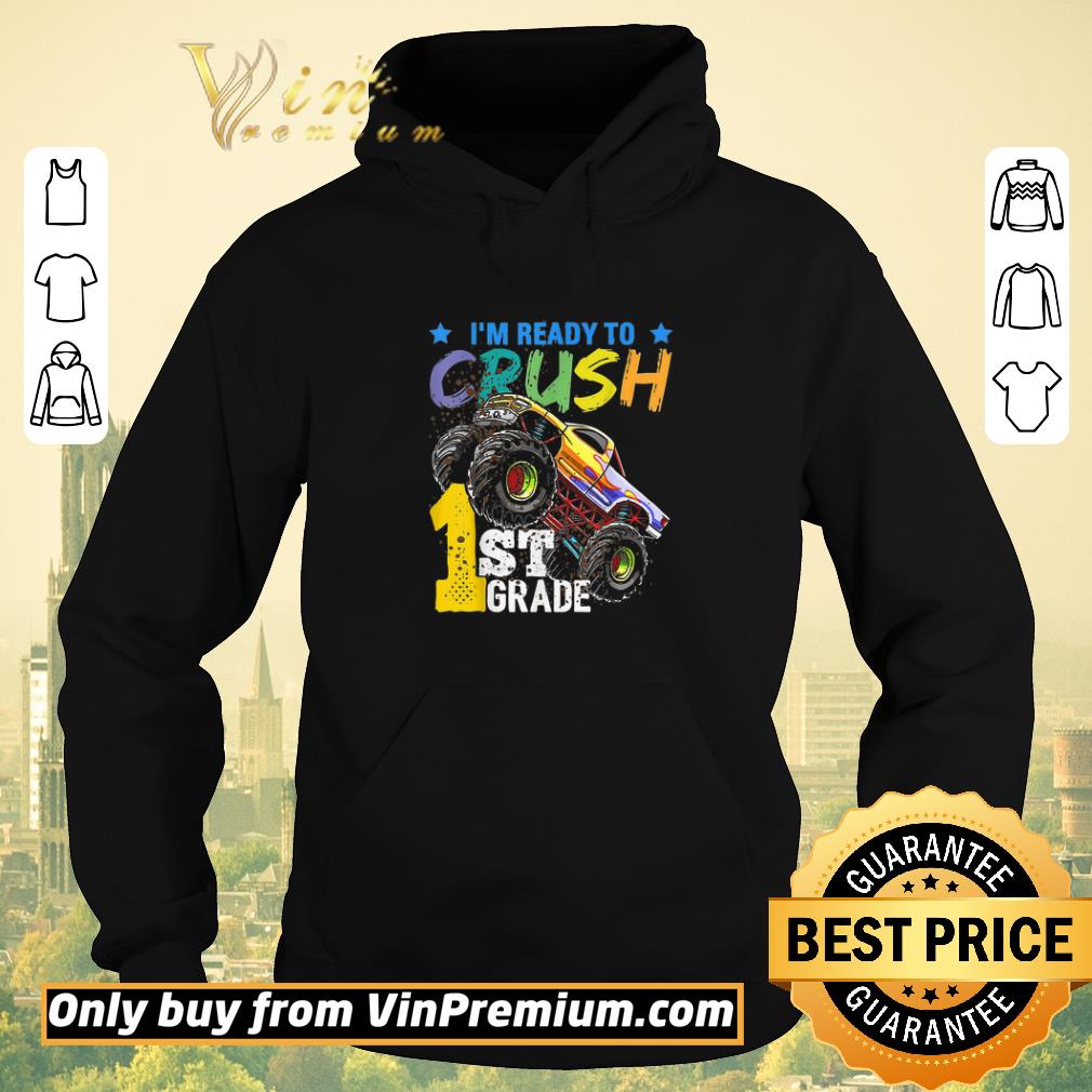 Official Truck Monster I'm Ready To Crush 1st Grade shirt sweater d16d0c44 official truck monster i m ready to crush 1st grade shirt sweater 4 - Official Truck Monster I'm Ready To Crush 1st Grade shirt sweater