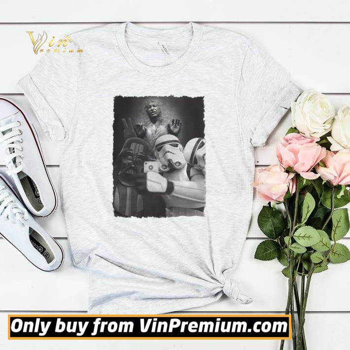 d90d18d9 star wars darth vader and stormtroopers selfie han solo frozen carbonite shirt sweater 4 - Star wars darth vader and stormtroopers selfie han solo frozen carbonite shirt sweater