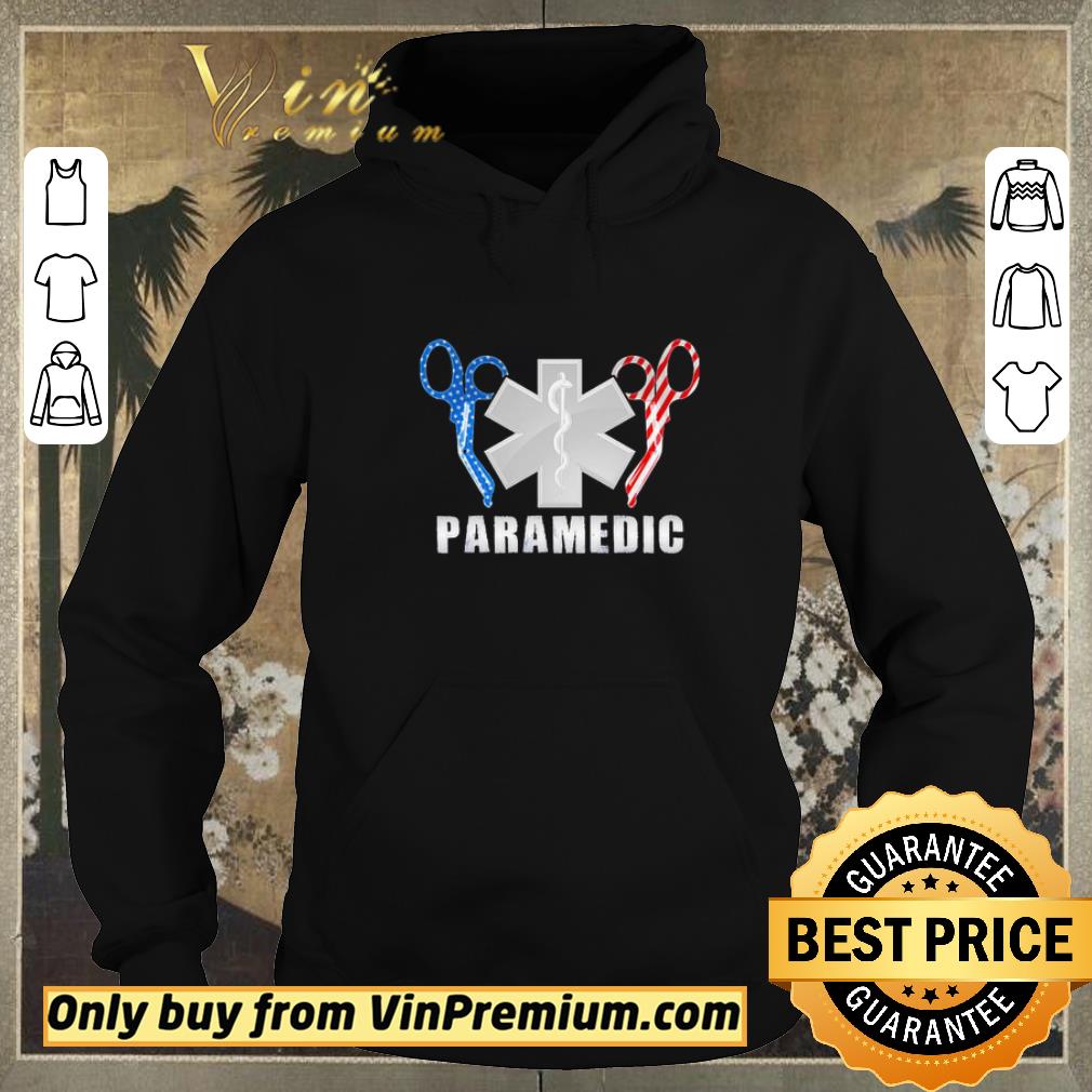 dcaa329b awesome paramedic logo and scissors american shirt sweater 4 - Awesome Paramedic Logo And Scissors American shirt sweater