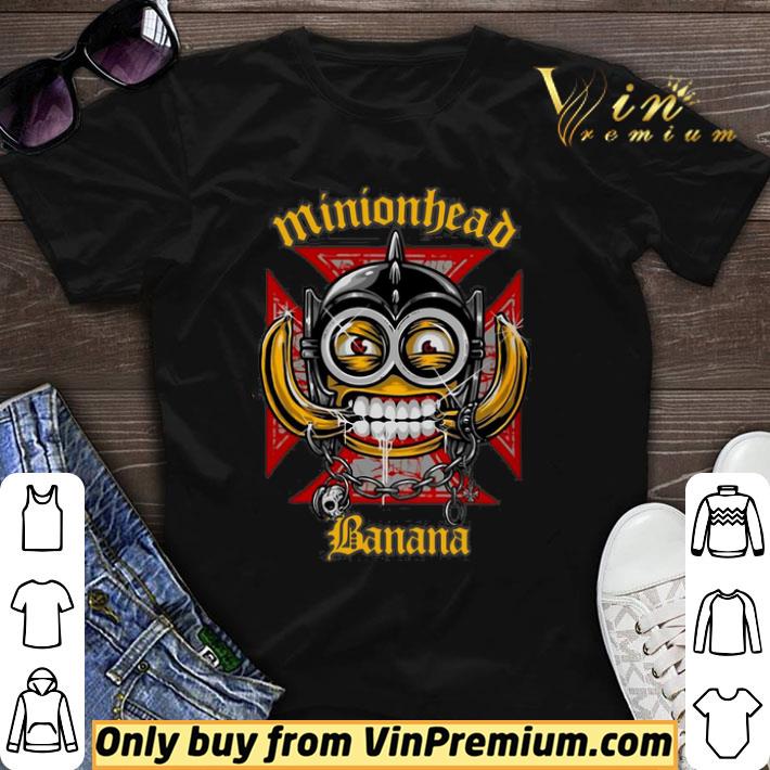 Minionhead Banana Mashup Motörhead shirt sweater