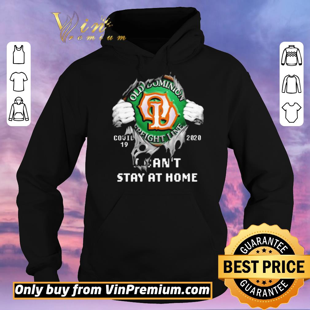 e3d86cec official blood inside me old dominion freight line covid 19 2020 i can t stay at home shirt sweater 4 - Official Blood inside me Old Dominion Freight Line covid-19 2020 I can’t stay at home shirt sweater
