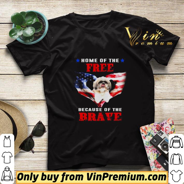 Dog America Flag Home Of The Free Because Of The Brave shirt sweater e8b0c909 dog america flag home of the free because of the brave shirt sweater 4 - Dog America Flag Home Of The Free Because Of The Brave shirt sweater