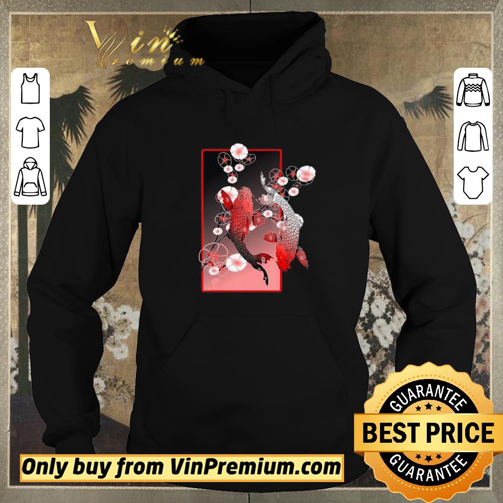 e91f78c4 original koi fish japanese art shirt sweater 4 - Original Koi Fish Japanese Art shirt sweater