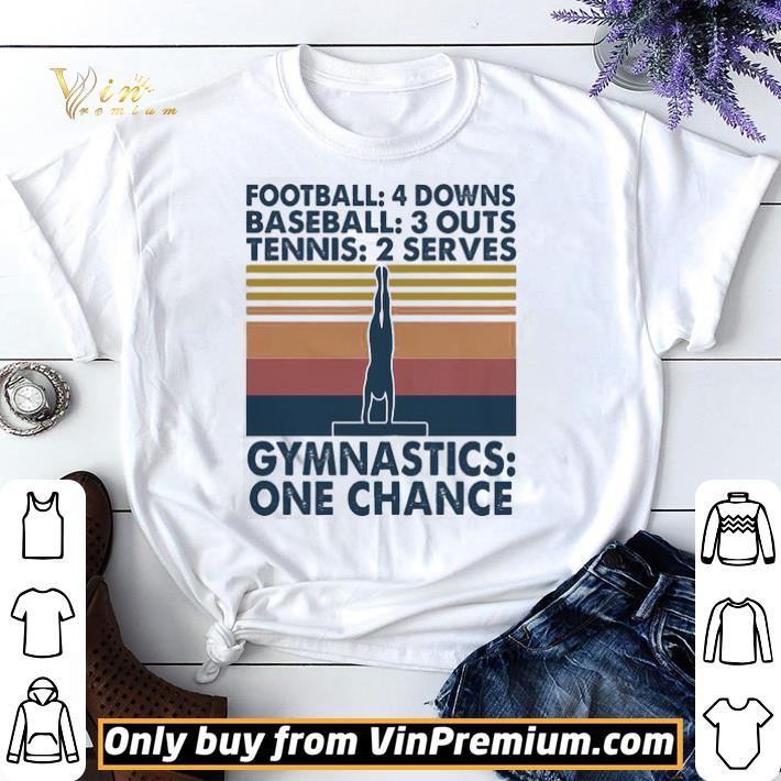 Football Baseball Tennis Gymnastics one change vintage shirt sweater