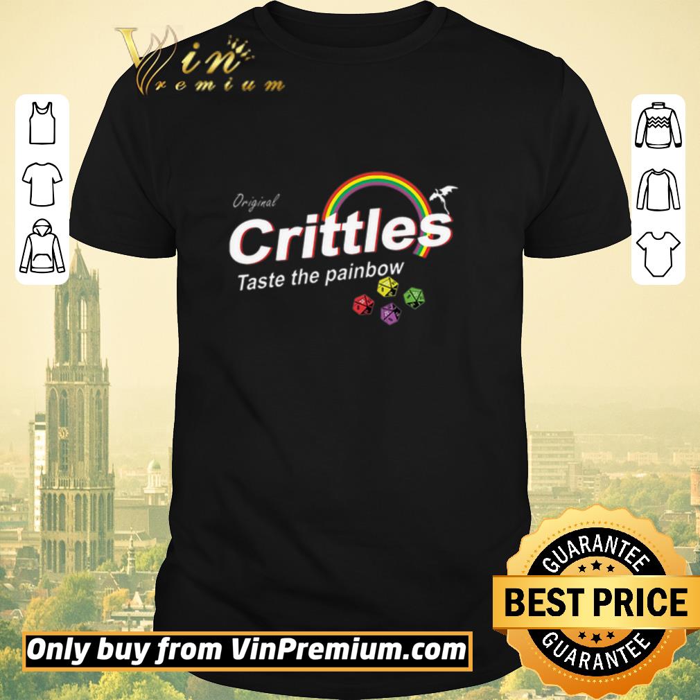 Nice Original Crittles Taste The Painbow shirt sweater