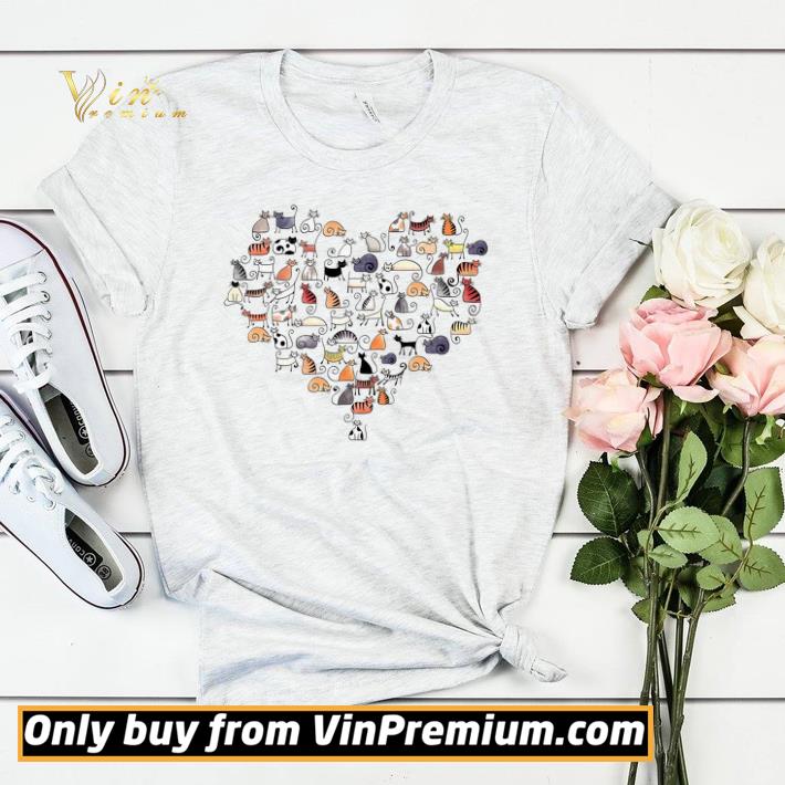 edc21e21 official i love cats heart shirt sweater 4 - Official I Love Cats Heart shirt sweater