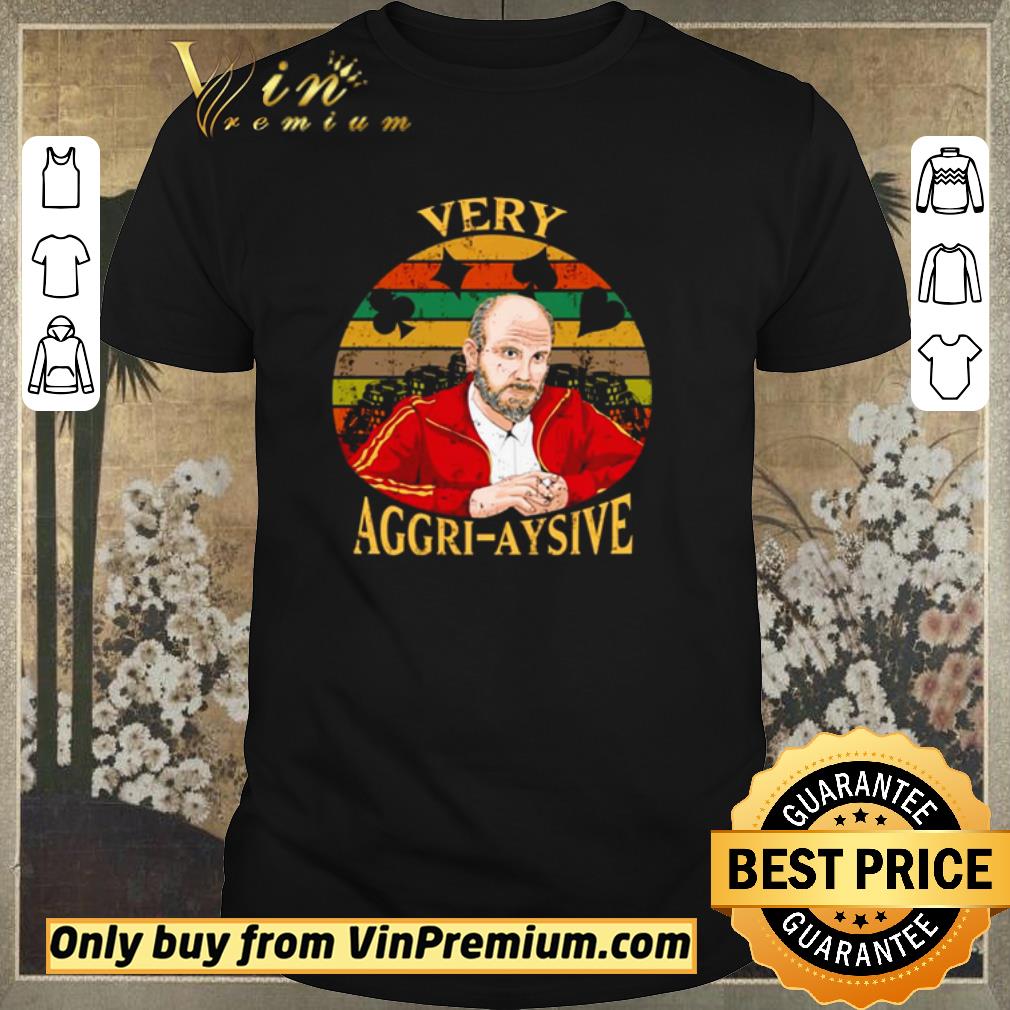Official Funny Awesome Rounders Teddy KGB very aggri aysive vintage shirt sweater