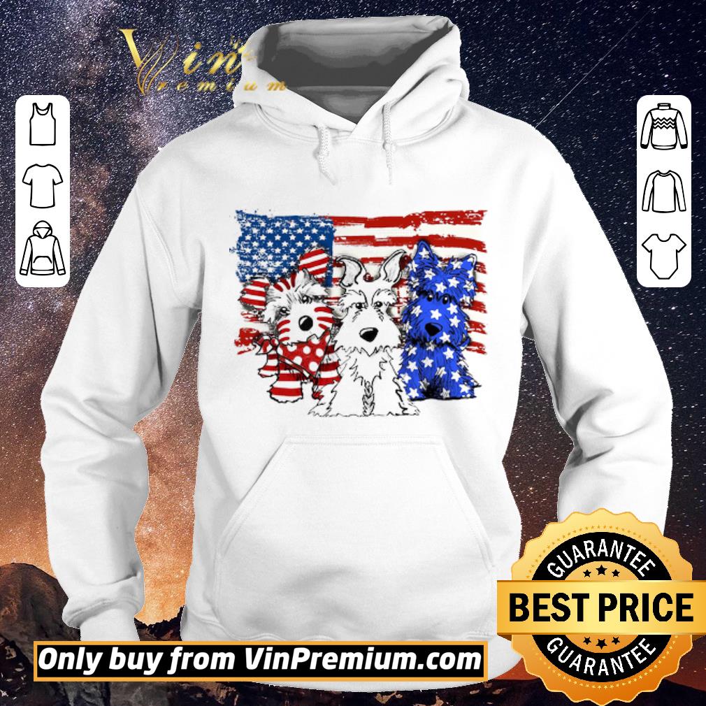 f9418720 original three airedale terrier american flag shirt sweater 4 - Original Three Airedale Terrier American Flag shirt sweater