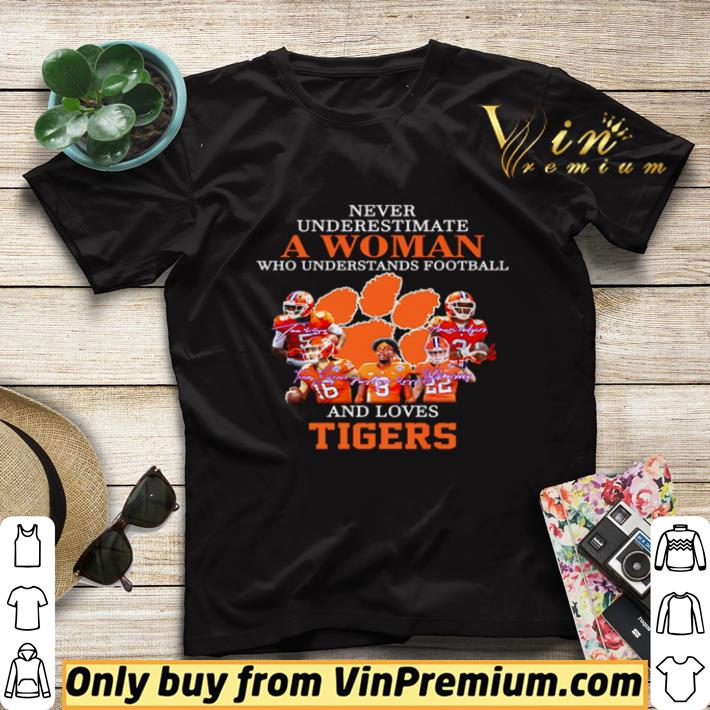 fb6eb03f never underestimate a woman who understands football and loves tigers shirt sweater 4 - Never underestimate a woman who understands football and loves Tigers shirt sweater