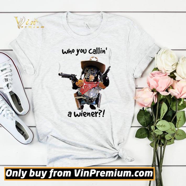 fc2bb0ab cowboy dachshund who you callin a wiener shirt sweater 4 - Cowboy Dachshund who you callin’ a wiener shirt sweater