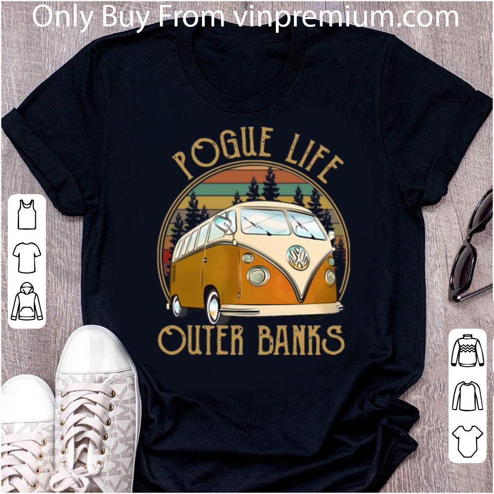 Nice Vintage Volkswagen Pogue Life Outer Banks shirt