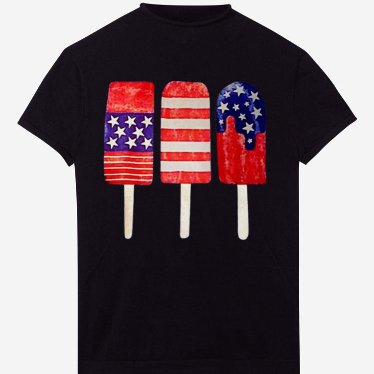 Awesome Independence Day Ice Cream 4th July Shirt