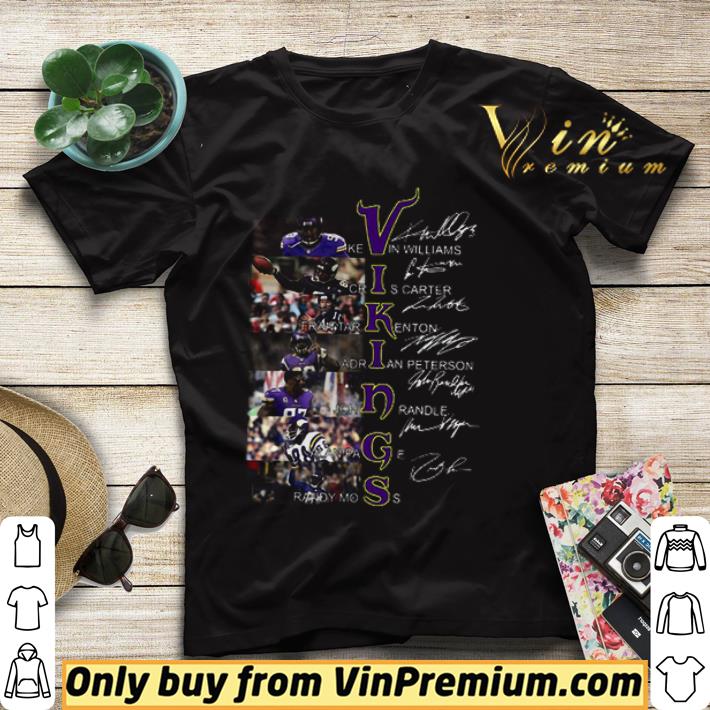 Minnesota Vikings Signatures Kevin Williams Cris Carter shirt sweater 045993a6 minnesota vikings signatures kevin williams cris carter shirt sweater 4 - Minnesota Vikings Signatures Kevin Williams Cris Carter shirt sweater