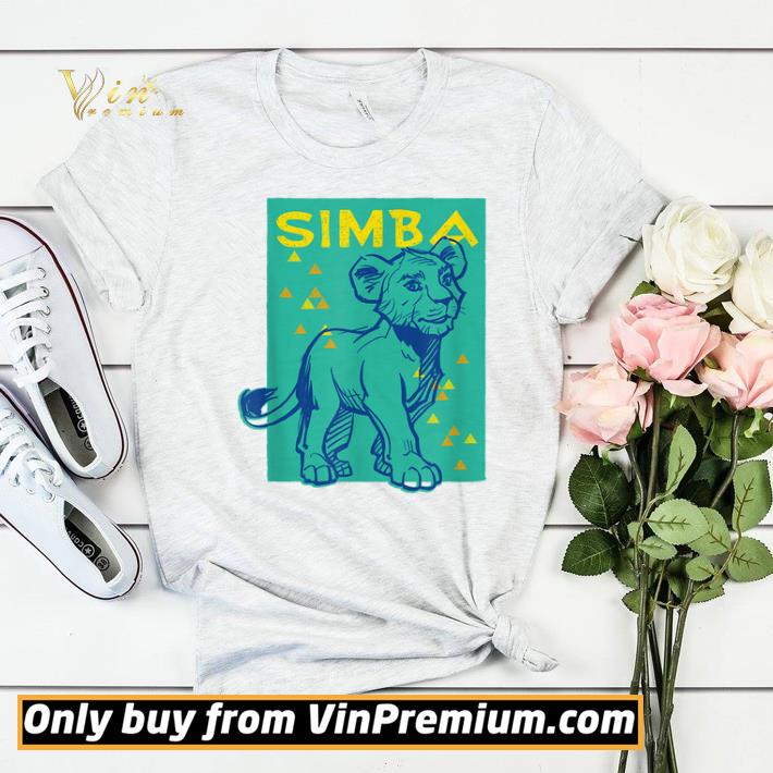 08106a20 disney the lion king live action simba triangles shirt sweater 4 - Disney The Lion King Live Action Simba Triangles shirt sweater
