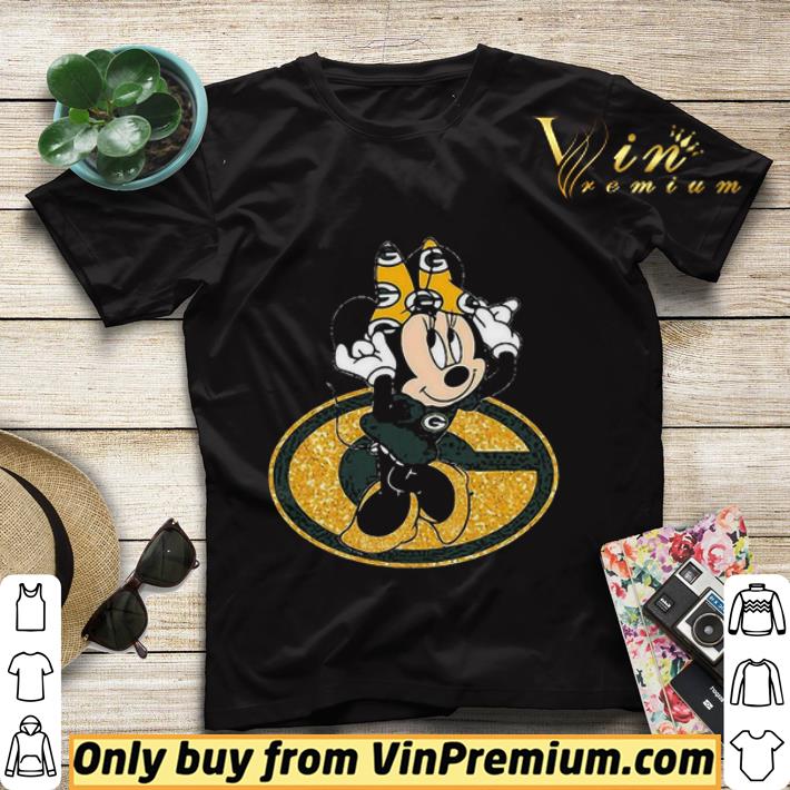 095319ff minnie mouse mashup green bay packers logo shirt sweater 4 - Minnie Mouse mashup Green Bay Packers Logo shirt sweater