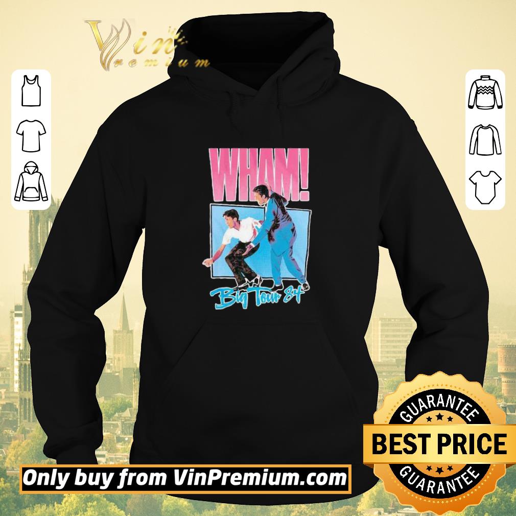 0a3390db hot wham big tour 84 george michael shirt 4 - Hot Wham big tour 84 george michael shirt