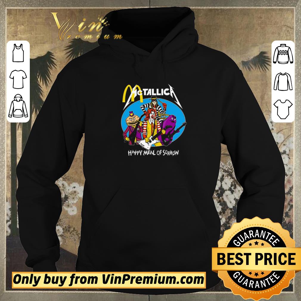 Original Mcdonald's Metallica Happy Meal Of Sorrow shirt sweater 0b064a0e original mcdonald s metallica happy meal of sorrow shirt sweater 4 - Original Mcdonald's Metallica Happy Meal Of Sorrow shirt sweater
