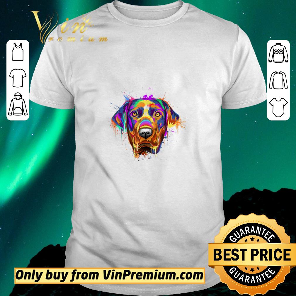 Funny Labrador Retriever Splash Art shirt sweater