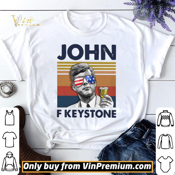 US Drink John F Keystone Vintage shirt sweater