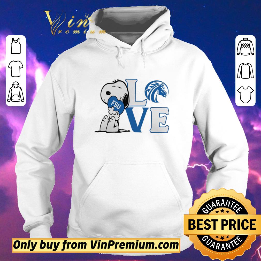 1571e236 premium snoopy love fsu fayetteville state university mascot heart shirt sweater 4 - Premium Snoopy love fsu fayetteville state university mascot heart shirt sweater