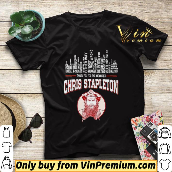 16918f7d chris stapleton albums thank you for memories shirt sweater 4 - Chris Stapleton Albums Thank You For Memories shirt sweater
