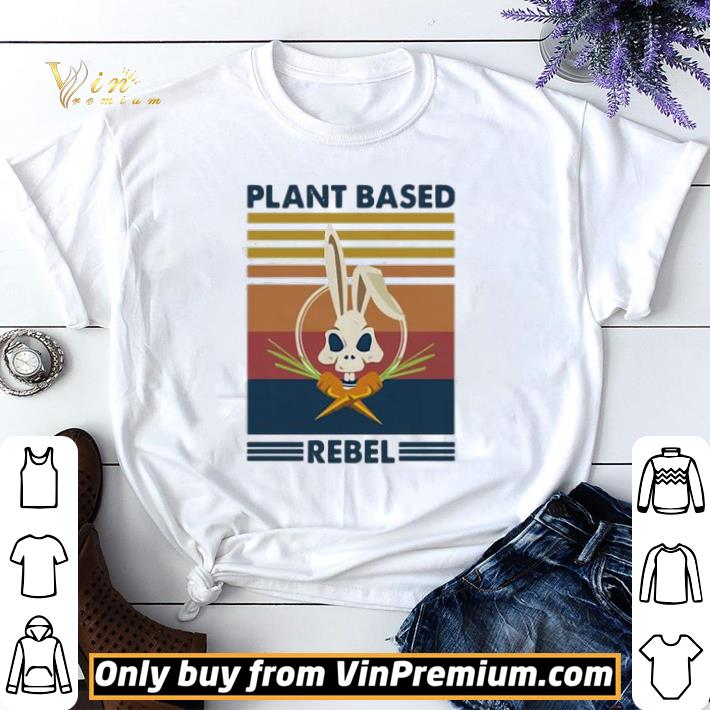 Bunny Skull Plant Based Rebel Vintage shirt sweater