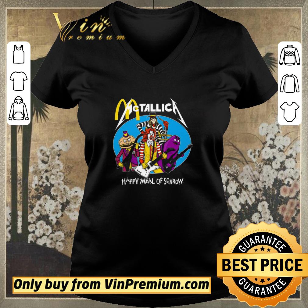 Original Mcdonald’s Metallica Happy Meal Of Sorrow shirt sweater Original Mcdonald’s Metallica Happy Meal Of Sorrow shirt sweater