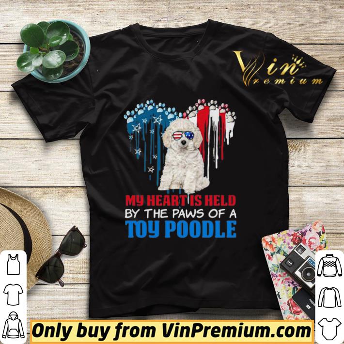 Heart Paw America My Heart Is Held By The Paws Of A Toy Poodle shirt sweater 225f390e heart paw america my heart is held by the paws of a toy poodle shirt sweater 4 - Heart Paw America My Heart Is Held By The Paws Of A Toy Poodle shirt sweater