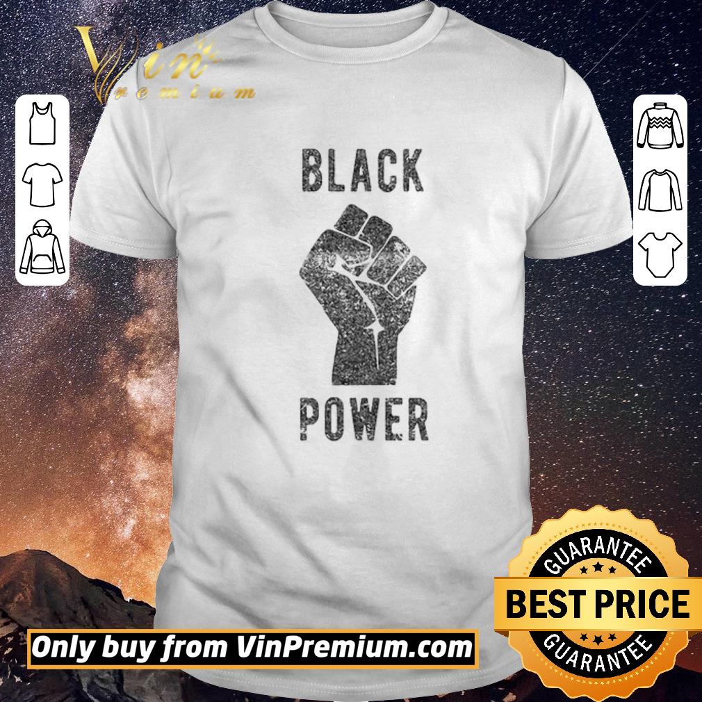 Funny Black Power Fist shirt sweater