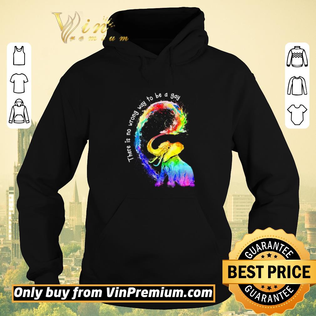 Hot LGBT Elephant there is no wrong way to be a gay shirt sweater 231a061a hot lgbt elephant there is no wrong way to be a gay shirt sweater 4 - Hot LGBT Elephant there is no wrong way to be a gay shirt sweater
