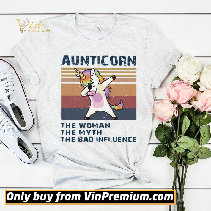 Unicorn Dabbing Aunticorn The Woman The Myth The Bad Influence Vintage shirt sweater 2400d842 unicorn dabbing aunticorn the woman the myth the bad influence vintage shirt sweater 4 - Unicorn Dabbing Aunticorn The Woman The Myth The Bad Influence Vintage shirt sweater