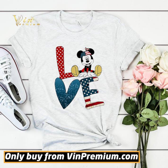 Love Sunflower Mickey Mouse 4th Of July Independence Day shirt sweater 2744e7f8 love sunflower mickey mouse 4th of july independence day shirt sweater 4 - Love Sunflower Mickey Mouse 4th Of July Independence Day shirt sweater