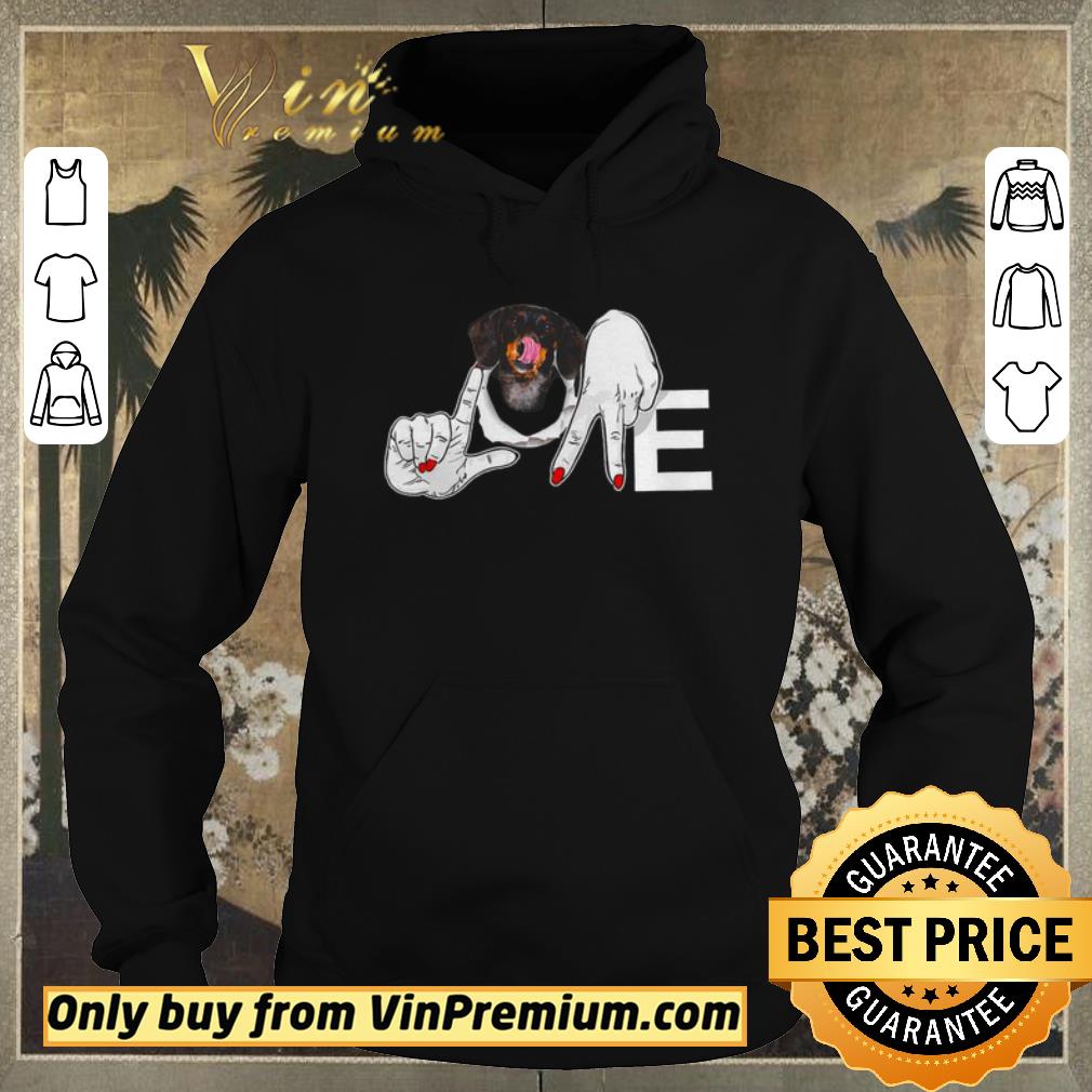 2c167664 hot love dachshund sign language shirt sweater 4 - Hot Love dachshund sign language shirt sweater