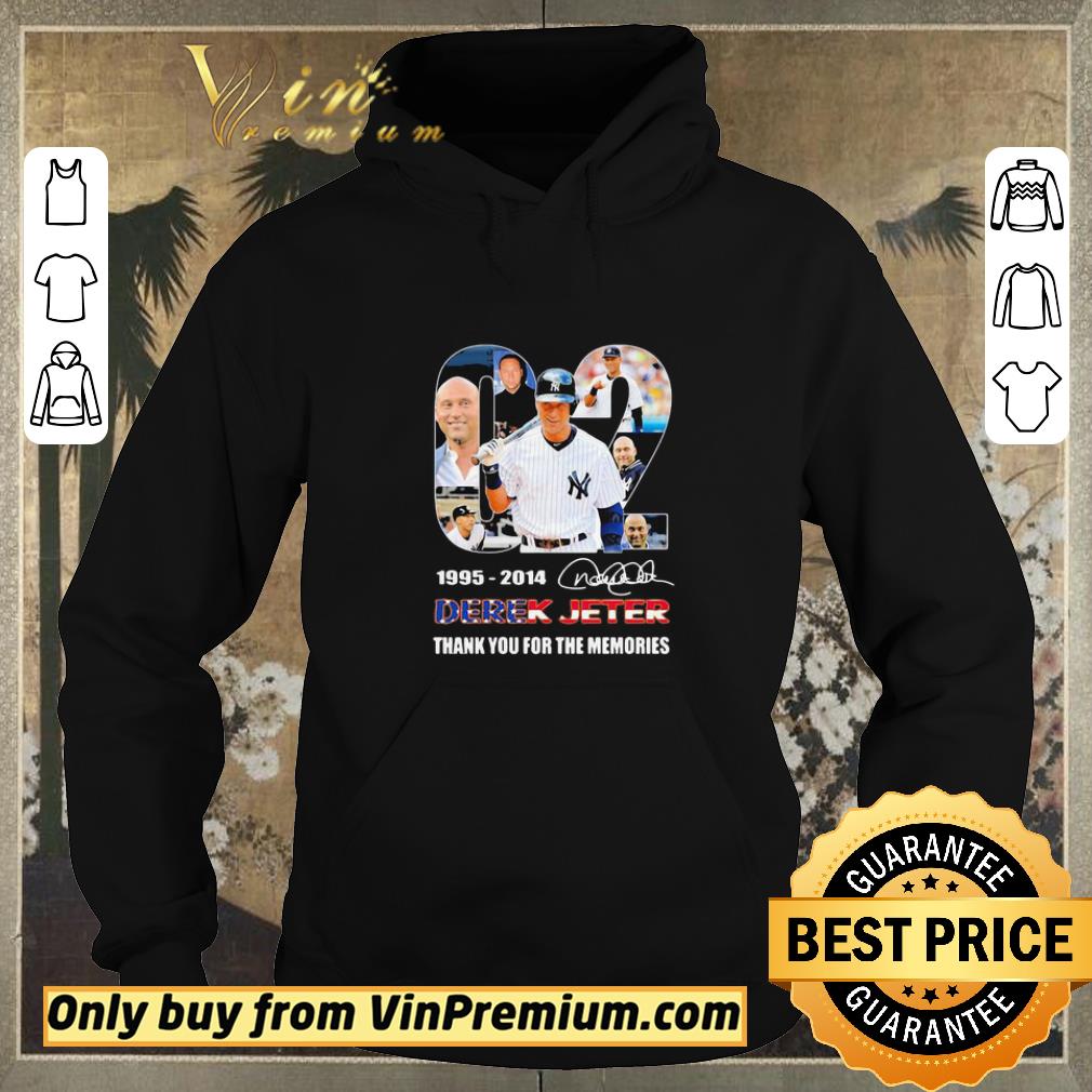 2cbedc24 original 02 1995 2014 derek jeter thank you for the memories signature shirt sweater 4 - Original 02 1995 2014 derek jeter thank you for the memories signature shirt sweater