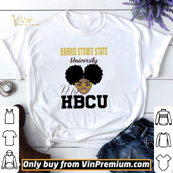Black girl harris-stowe state university my hbcu shirt sweater