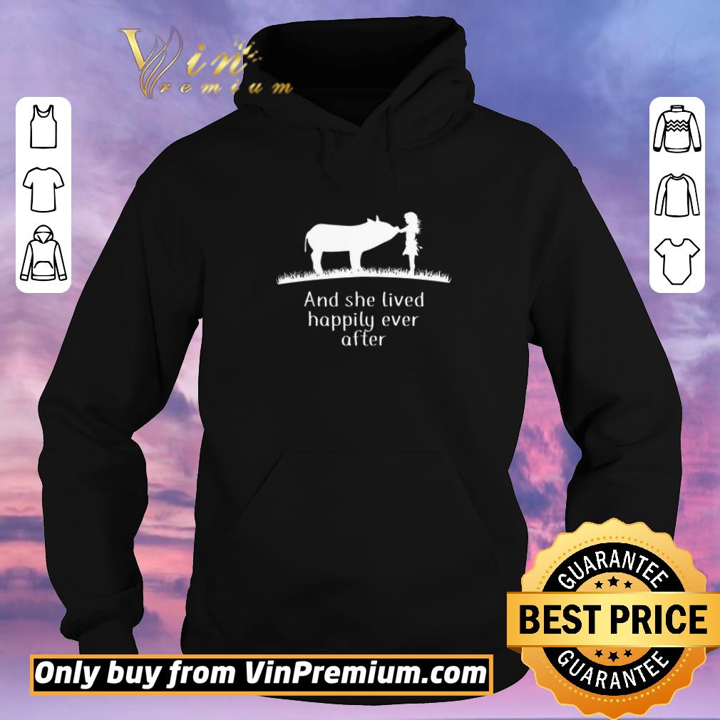 2f7f127b hot pig and she lived happily ever after shirt sweater 4 - Hot Pig And She Lived Happily Ever After shirt sweater