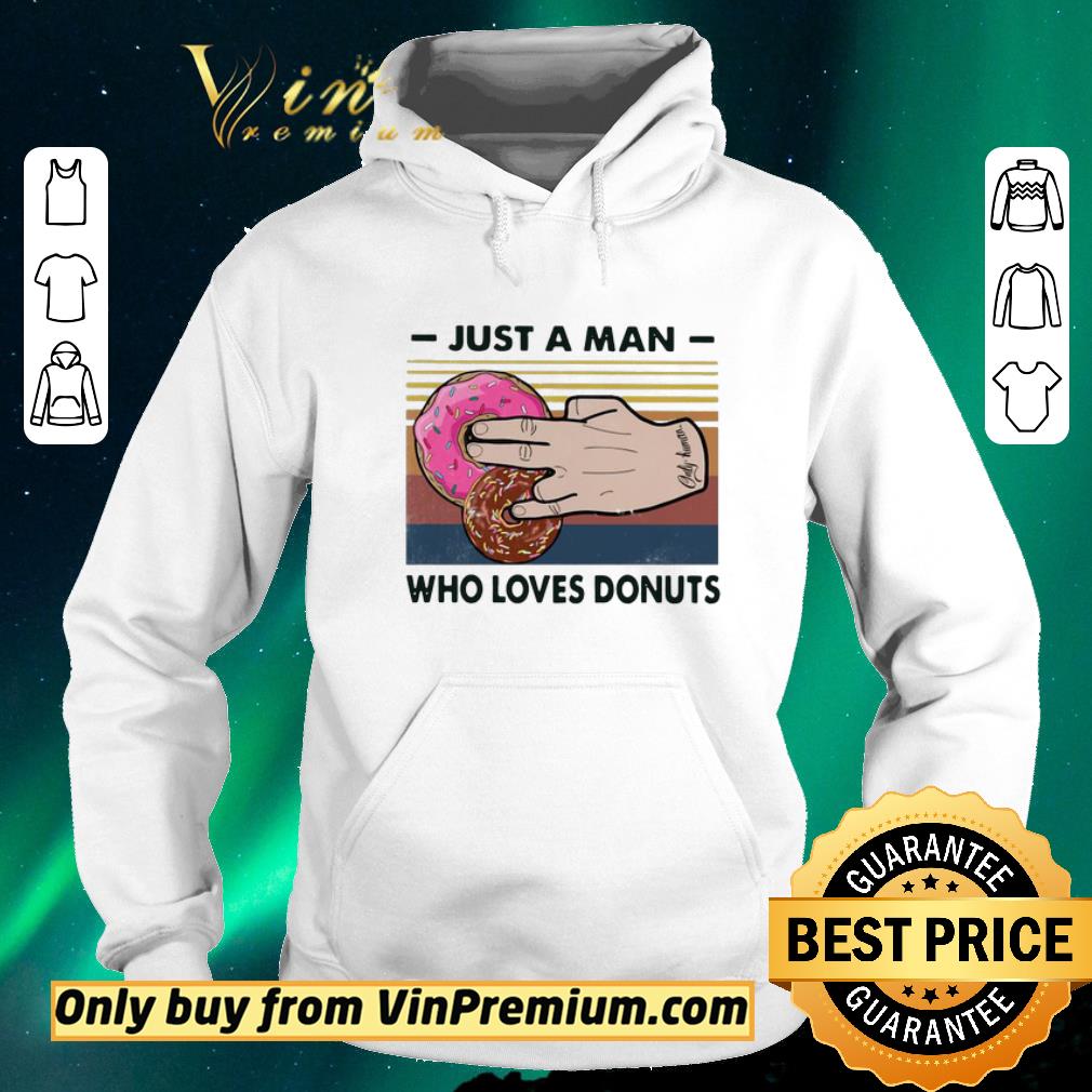 2ffb66cb official just a man who loves donuts vintage shirt sweater 4 - Official Just A Man Who Loves Donuts Vintage shirt sweater