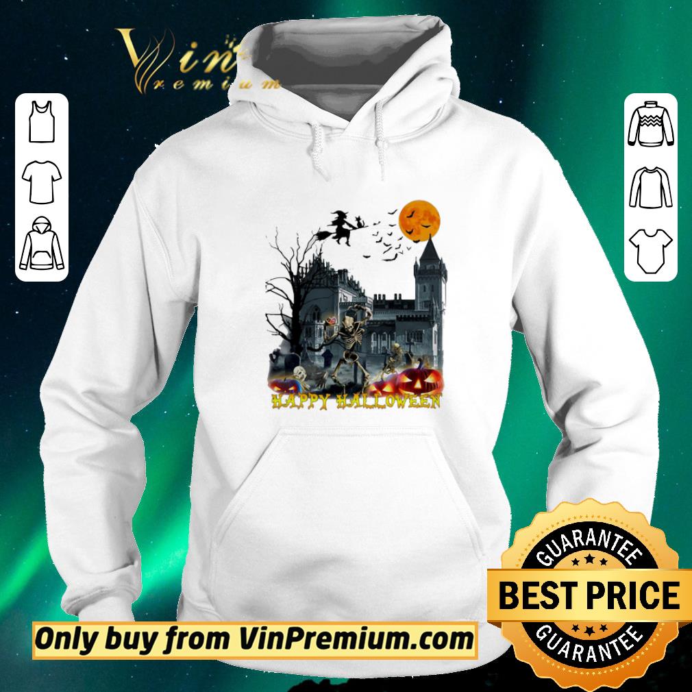 Premium Happy Halloween skeleton witch trick moon ghost house shirt sweater 30013b77 premium happy halloween skeleton witch trick moon ghost house shirt sweater 4 - Premium Happy Halloween skeleton witch trick moon ghost house shirt sweater