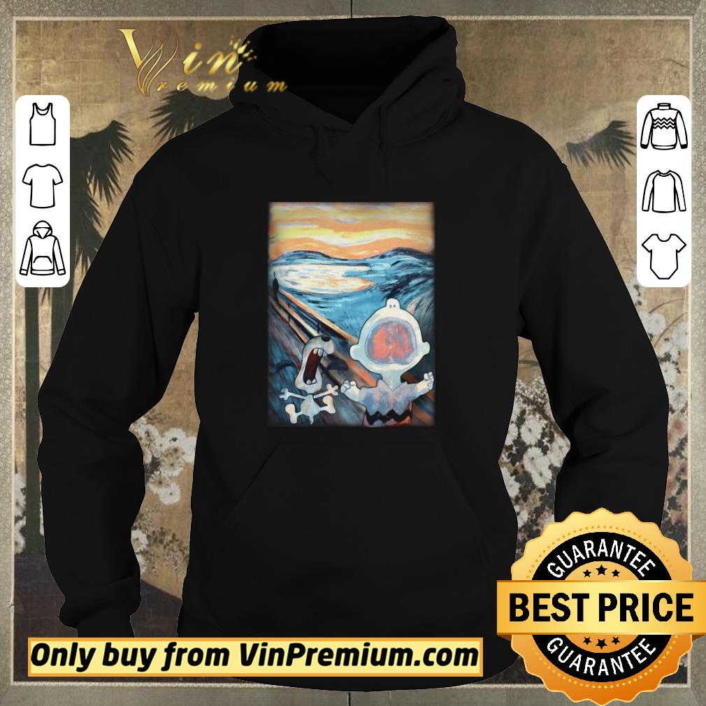 327bd292 official snoopy and charlie brown van gogh starry night shirt sweater 4 - Official Snoopy and charlie brown van gogh starry night shirt sweater
