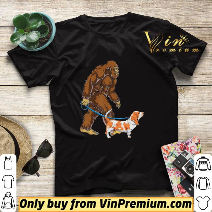 340113c0 bigfoot sasquatch walking basset shirt sweater 4 - Bigfoot Sasquatch Walking Basset shirt sweater