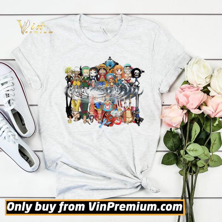 3489991a one piece characters water mirror shirt sweater 4 - One Piece characters water mirror shirt sweater