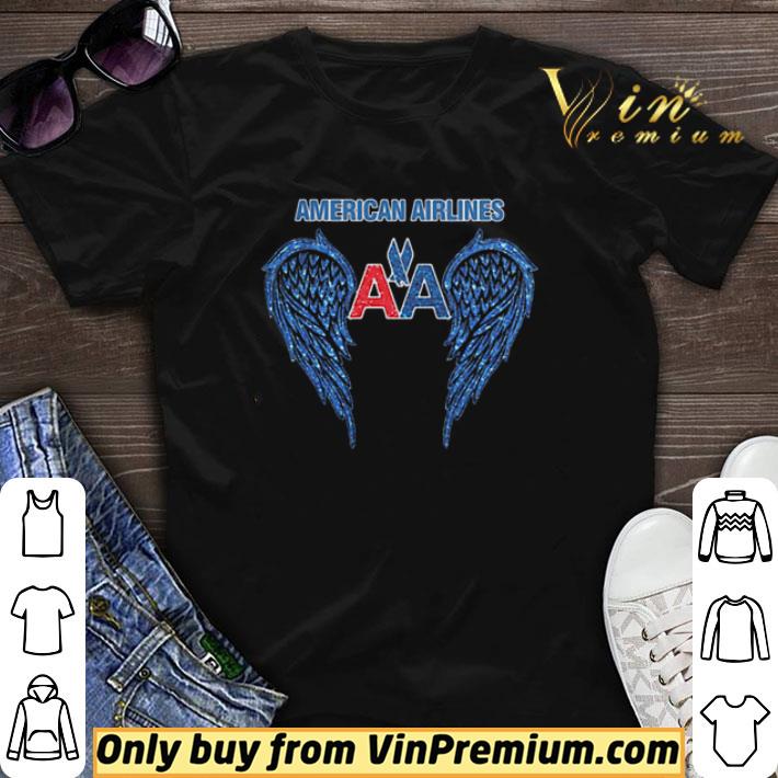 Glitter Wings American Airlines Logo shirt sweater