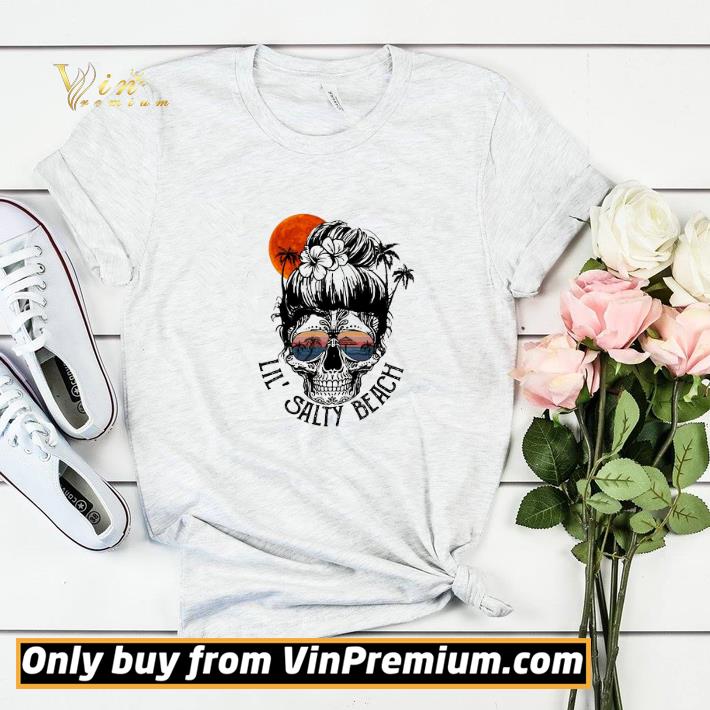 Skull Sunset On The Beach Lil Salty Beach shirt sweater 3a1db77b skull sunset on the beach lil salty beach shirt sweater 4 - Skull Sunset On The Beach Lil Salty Beach shirt sweater