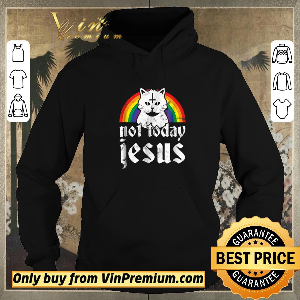 Hot Cat Satanic Not Today Jesus Rainbow Lgbt Pride shirt sweater 3f539b16 hot cat satanic not today jesus rainbow lgbt pride shirt sweater 4 - Hot Cat Satanic Not Today Jesus Rainbow Lgbt Pride shirt sweater