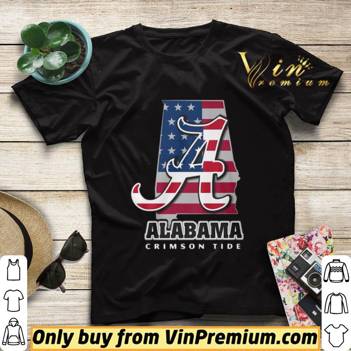 Alabama Crimson Tide American Flag shirt sweater 411d1734 alabama crimson tide american flag shirt sweater 4 - Alabama Crimson Tide American Flag shirt sweater