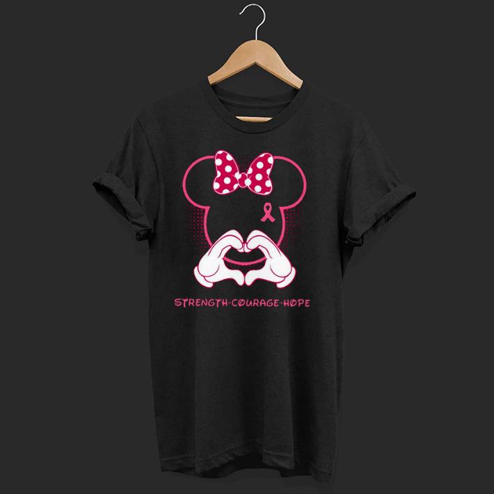 Awesome Minnie Mouse Strength Courage Hope Shirt