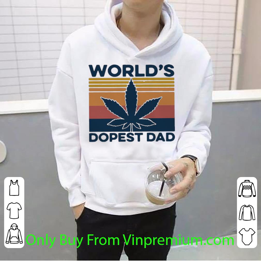 47216801 top vintage weed world s dopest dad father s day shirt 4 - Top Vintage Weed World's Dopest Dad Father's Day shirt